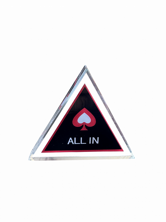 Кнопка фишка All in